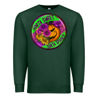 Sports Green halloween round earrings Premium Sweatshirt - BundleAndBundleShop