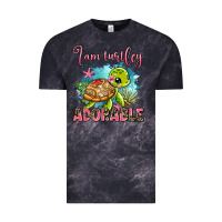 Cloud Black i am turtley adorable Vintage Tee - AdoDesignShop