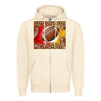 Sandshell team color red and gold football Zipper Hoodie - MaliasSmallBusiness