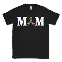 Black LIL Autism Mom Classic Tee - CowhideDigitalArt