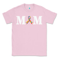 Bubblegum Pink LIL Autism Mom Classic Tee - CowhideDigitalArt
