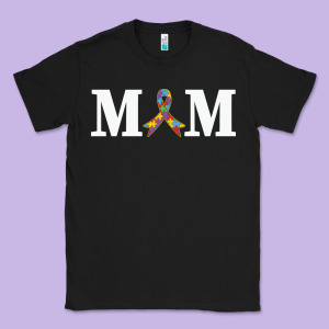 Lil Autism Mom Classic Tee Designed By Cowhidedigitalart