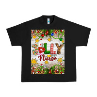 Black Christmas Jolly Nurse Urban Heavy Tee - Artiststas