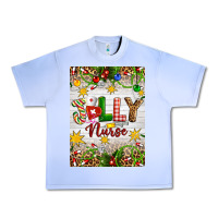 Grape Ice Christmas Jolly Nurse Urban Heavy Tee - Artiststas