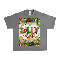 Tornado Christmas Jolly Nurse Urban Heavy Tee - Artiststas