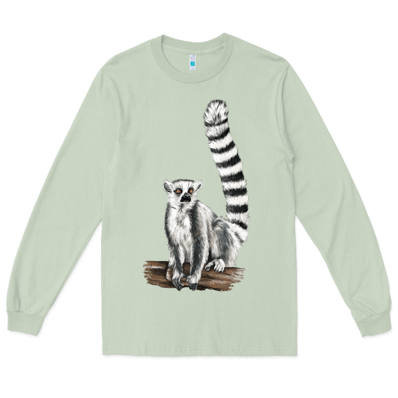 Ringtail Cat Long Sleeve Tee by LillyAllenDesigns | Teevron