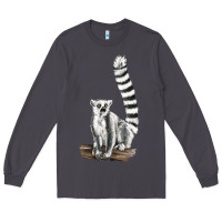 Smoke Ringtail Cat Long Sleeve Tee - LillyAllenDesigns