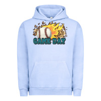 Pigment Grape Ice game day baseball leopard flames fireball Urban Hoodie - HowdyJamesFarm