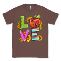 Chestnut love with pen and  serape leopard Classic Tee - Artiststas