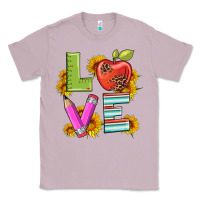 Lilac love with pen and  serape leopard Classic Tee - Artiststas