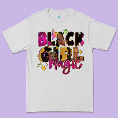 Black Girl Magic Premium Tee Designed By Zillion Design Studio
