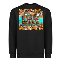 Black lvn licensed vocational nurse Heavyweight Sweatshirt - JahusDesignShop