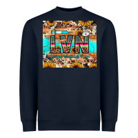 Navy lvn licensed vocational nurse Heavyweight Sweatshirt - JahusDesignShop