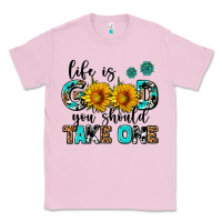 Bubblegum Pink life is good you should get one Classic Tee - AdoDesignShop
