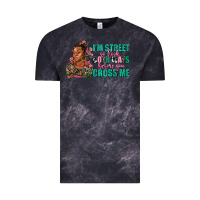 Cloud Black i am street so look both ways before you cross me Vintage Tee - AdoDesignShop
