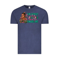 Vintage Denim i am street so look both ways before you cross me Vintage Tee - AdoDesignShop