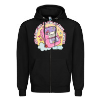 Black its a good day to run my small business Zipper Hoodie - MaliasSmallBusiness