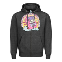 Charcoal Heather its a good day to run my small business Zipper Hoodie - MaliasSmallBusiness