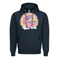 Navy its a good day to run my small business Zipper Hoodie - MaliasSmallBusiness