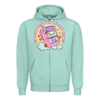 Seafoam its a good day to run my small business Zipper Hoodie - MaliasSmallBusiness