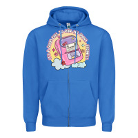 True Royal its a good day to run my small business Zipper Hoodie - MaliasSmallBusiness