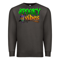 Smoke spooky vibes Premium Sweatshirt - BundleAndBundleShop