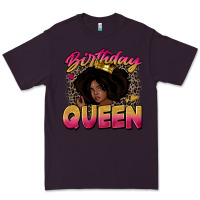 Plum birthday queen Premium Tee - Zillion Design Studio