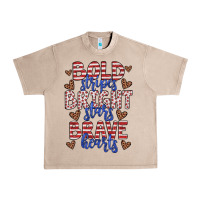 French Oak bold stripes bright stars brave hearts Urban Heavy Tee - JahusDesignShop