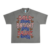Tornado bold stripes bright stars brave hearts Urban Heavy Tee - JahusDesignShop