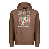 Chestnut nurse word Premium Hoodie - JahusDesignShop