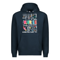 Navy nurse word Premium Hoodie - JahusDesignShop