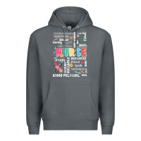 Rock nurse word Premium Hoodie - JahusDesignShop