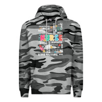Slate Camo nurse word Premium Hoodie - JahusDesignShop