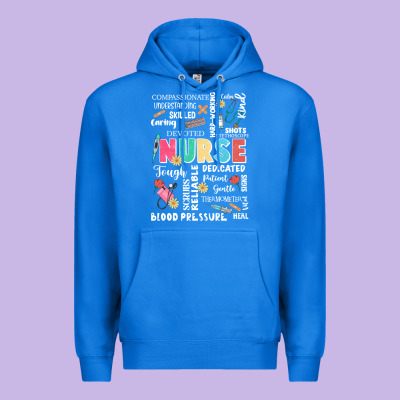 Nurse Word Premium Hoodie Designed By Jahusdesignshop