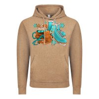 Vintage Coffee Winter Ice Skating Boots And Coffee Vintage Hoodie - FaDigitalArtStudio