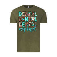 Vintage Olive dental squad Vintage Tee - JahusDesignShop
