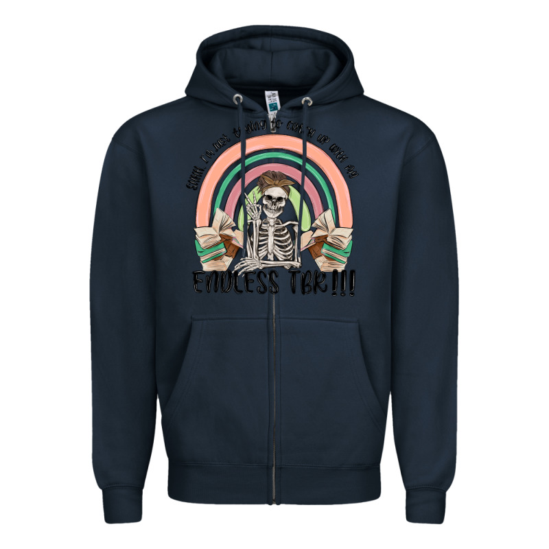 Endless Tbr Zipper Hoodie by MaliasSmallBusiness | Teevron