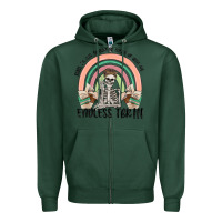 Sports Green endless tbr Zipper Hoodie - MaliasSmallBusiness