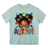 Arona autism afro girl Heavy Core Tee - texasbilliewilder
