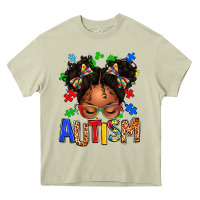 Mossy autism afro girl Heavy Core Tee - texasbilliewilder