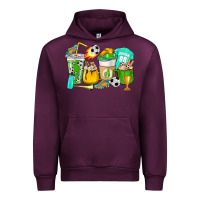 Mauve Wine Football coffee cups Urban Hoodie - HowdyJamesFarm