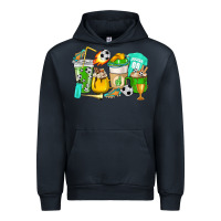 Navy Football coffee cups Urban Hoodie - HowdyJamesFarm