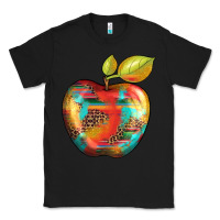 Black leopard turquoise glitter serape Classic Tee - Artiststas