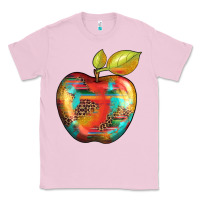 Bubblegum Pink leopard turquoise glitter serape Classic Tee - Artiststas