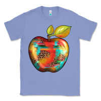 Colony Blue leopard turquoise glitter serape Classic Tee - Artiststas