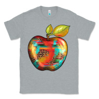 Heather Grey leopard turquoise glitter serape Classic Tee - Artiststas