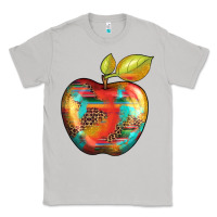 Moon Dust leopard turquoise glitter serape Classic Tee - Artiststas