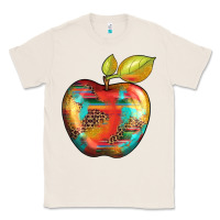 Natural leopard turquoise glitter serape Classic Tee - Artiststas