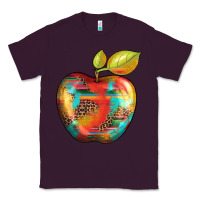 Plum leopard turquoise glitter serape Classic Tee - Artiststas