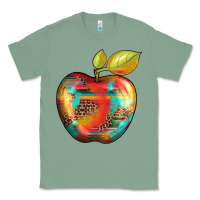 Sage leopard turquoise glitter serape Classic Tee - Artiststas